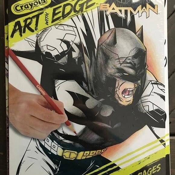 Crayola Art With Edge Batman Collection Coloring Book (C1) - Picture 1 of 2